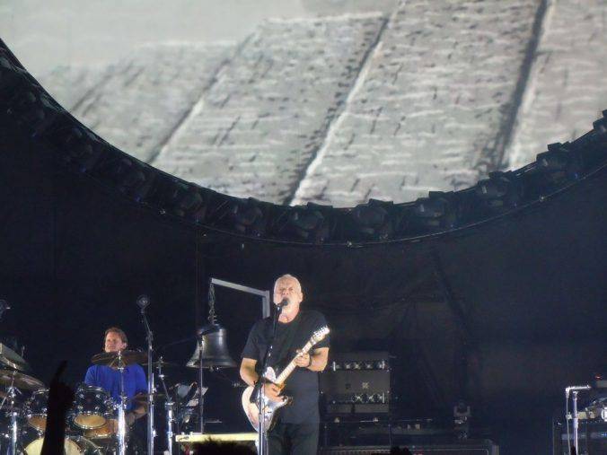 David Gilmour in Pompeii 8.7.2016