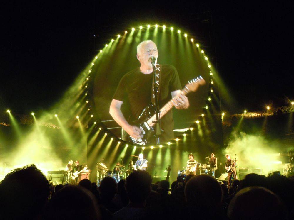 David Gilmour returns to Pompeii